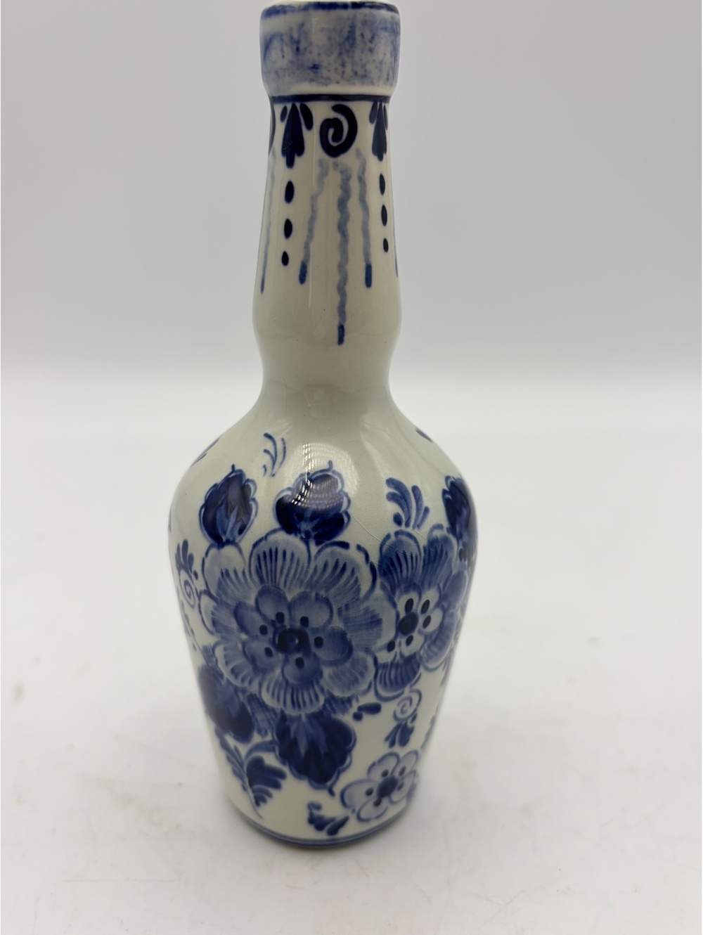 Delft blue mini decanter vintage 1950s